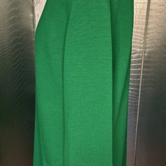 Anne Klein Vintage Emerald Green Zip Up Coat Size 4 - Picture 11 of 16